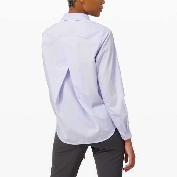 Lululemon Women’s Full Day Ahead Tech Casual Button Down Shirt 4 - Picture 2 of 13